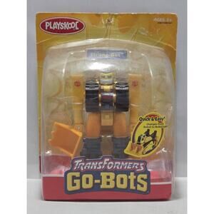 Transformers Go-Bots Strong-Bot Bulldozer Figure 2002 Hasbro Playskool New